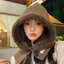 Mũ dệt kim mùa đông có lớp lót lông cừu Unisex Beanie ấm áp cho hoạt động đi xe đạp ngoài trời và