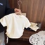 bé gái mùa hè in hoạt hình trẻ em cotton áo thun ngắn tay mới phong cách nước ngoài áo ngắn tay