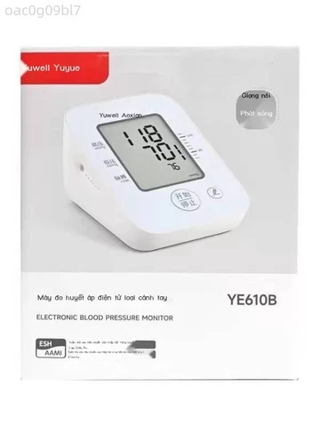 [ Giá SIÊU RẺ ] Máy điện tử Yuyue YE610B, máy đo huyết áp thông minh đeo bắp tay dùng tại nhà, hoàn