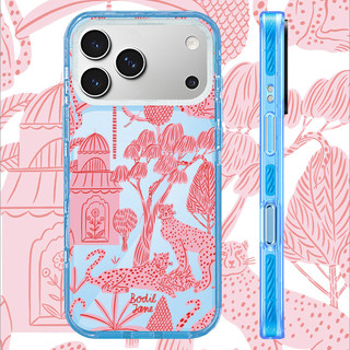 Ốp Lưng Acrylic Màu Tương Thích Cho IPhone 15 16 PLUS 11 12 13 14 15 16 17 Pro Max Ốp Lưng Bodil Jane Hồng Cheetah Họa Tiết 17Air Cover Cứng Chống Sốc Vỏ Hộp