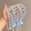 vương miện vương miện công chúa bé gái Frozen Elsa phụ kiện tóc Băng đô Elsa trẻ em kẹp tóc băng