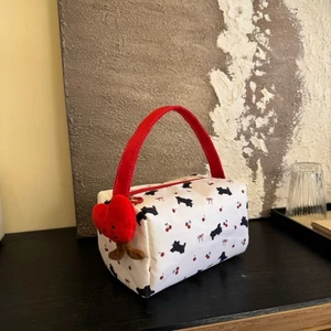 chiếc túi đựng mỹ phẩm bằng cotton dung lượng lớn thu đông mới túi đựng đồ di động túi giặt túi