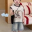 áo khoác mùa hè mới cotton nguyên chất cho bé trai áo sơ mi giản dị dễ thương thời trang cho bé