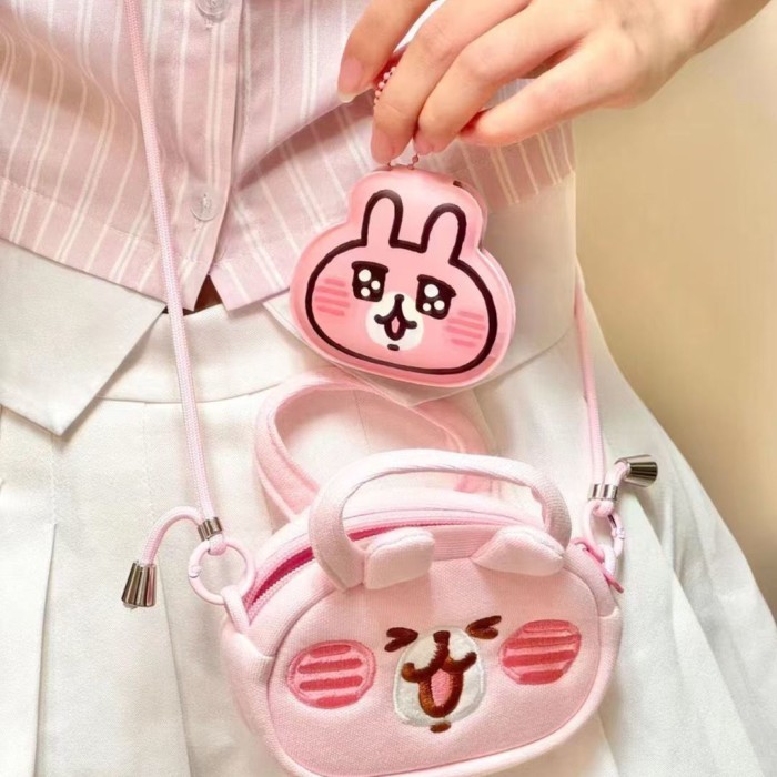 Hình dáng dễ thương Túi đựng son môi dễ thương túi ngộ nghĩnh biểu hiện tai nghe túi đựng thẻ