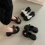 Dép đế bệt chấm bi cho nữ khi đi chơi mùa hè, sandal đế dày tôn lên khí chất mùa hè