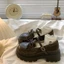 Giày đế dày Mary Jane phong cách retro Anh Quốc mùa xuân Nhật Bản mới jk giày da nhỏ chống trượt dà