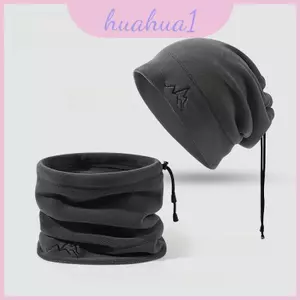 Mũ lông cừu Unisex có bịt tai và quấn cổ cho các hoạt động ngoài trời mùa lạnh