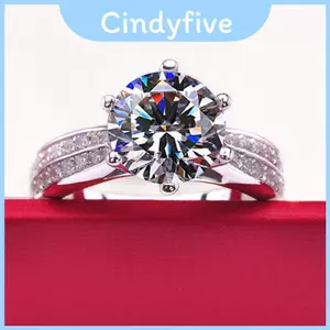 Nhẫn nữ bằng đồng thanh lịch có sức hấp dẫn cổ điển cho đám cưới và sinh nhật