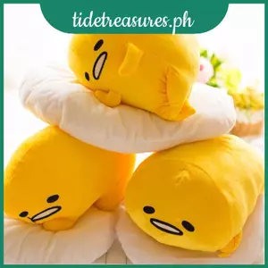 Dễ Thương Nằm Gudetama Lười Trứng Motchiri 15 "Đồ Chơi Sang Trọng Nhồi Bông Gối Đệm