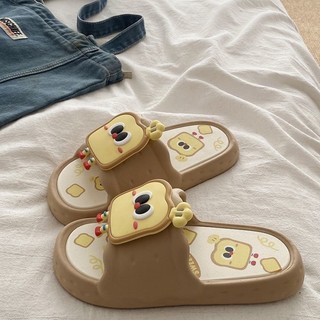 Internet Celebrity Buns Fun Eva Slippers Casual Non-slip Non-stinky Summer New Student Dormito