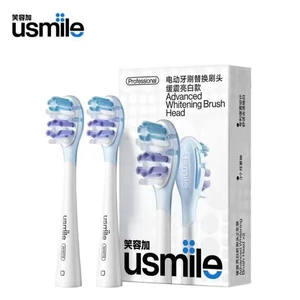 Smile Plus Usmile Đầu Bàn Chải Đánh Răng Toàn Bộ Phạm Vi Đa Năng Lông Mềm Đầu Bàn Chải Thay Thế Đầu Bàn Chải Làm Sạch Đầu