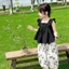 Áo Thun Nữ Tay Ngắn Trẻ Em Quần Áo Mùa Hè Mới Phong Cách Trung Hoa Bé Gái Áo Không Tay Mùa Hè Ph