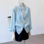 Premium Loose Slim Dài Tay Linen Kem Chống Nắng Thường Lười Áo Sơ Mi Mỏng Top Jacket Áo Sơ Mi