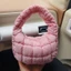 Mới Thời Trang Hàn Quốc Mini Cloud Bong Bóng Túi Xách Xếp Ly Xuống Túi Xách Bong Bóng Niche Túi Điện Thoại Di Động