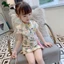 Váy sườn xám bé gái, váy mùa hè, váy Hanfu phong cách Trung Hoa cho trẻ em, váy mùa hè một tuổi