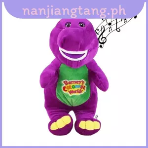 Barney Hát Đồ Chơi Sang Trọng Khủng Long Tím Mềm Mại Và Cuddly Ultrasoft Ngắn Sang Trọng