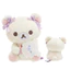Rilakkuma Animal Plushie với phong cách hoạt hình để trang trí ba lô và quà tặng