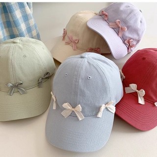 Korean Niche Ins Style Three-dimensional Bow Peaked Hat Sweet Girl Advanced Bow Soft Top Gloss