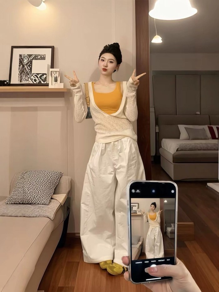 Set áo hai dây chống nắng nữ đẹp và độc đáo của Hàn Quốc