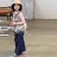 Bé Gái Áo Thun Không Tay Mùa Hè Mới Áo Sơ Mi Babydoll Trẻ Em Họa Tiết Hoa Hàng Đầu Phong Cách Hà