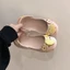 Giày sandal hai lỗ sao Apple đế dày mùa hè dành cho nữ Giày đế dày Baotou Giày đế phẳng