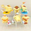 Hộp mù Pudding cho chó Pvc Bộ sưu tập các nhân vật để trang trí bàn làm việc và