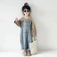 quần trẻ em, quần yếm denim mùa xuân thu phổ biến phong cách Hàn Quốc, quần áo trẻ em dáng rộng