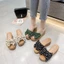 dép đế nêm mới dành cho nữ đi chơi mùa hè, giày cao gót đế dày chống nước nổi tiếng trên Inte