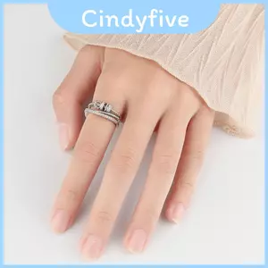 Nhẫn hợp thời trang dành cho nữ với các yếu tố đường hình học và mạ điện bằng đồng Thích hợp cho và những dịp đặc biệt