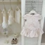 Váy bé gái mùa hè thời trang mới bé yêu tay bay váy nụ mùa hè trẻ em váy vest