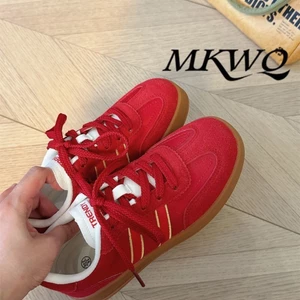 Giày đế dày đa năng phong cách retro mùa xuân Hàn Quốc dành cho nữ