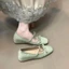 Giày Ballet Mũi Vuông Tăng Nơ Giày Nữ Nhẹ Nhàng Pháp Mary Jane Giày Bơm Pháp