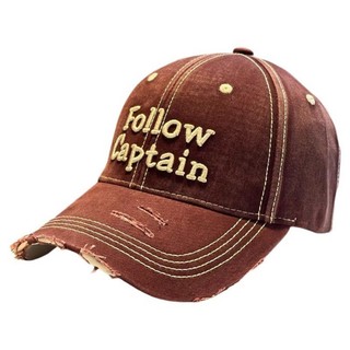 Korean Style Distressed Hole Baseball Hat For Women Spring Embroidered Hard Top Peaked Hat Wi