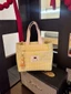 New Plaid Canvas Bags For Female Students Going Out, Simple Large Capacity, Versatile Lightweigh