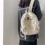 Phong Cách Học Đơn Giản Đa Năng Nhỏ Ba Lô Học Sinh Retro Rửa Sạch Canvas Casual Ba Lô Rừng Ph