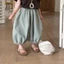 quần trẻ em mới mùa hè, denim retro bé gái, phiên bản Hàn Quốc, quần ống rộng đa năng cho bé tra
