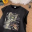 bé trai và bé gái nguyên chất cotton không tay áo vest phong cách mùa hè trẻ em lớn in hình mèo