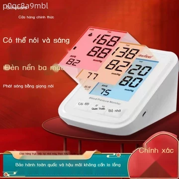 [HOT 2026] Máy điện tử Sannuo Nuofan BA-805 hoàn toàn tự động, chính xác, có giọng nói, đo huyết áp