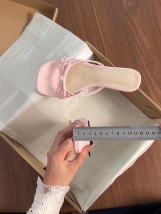 French Nude Bow Slippers For Women Summer Outer Wear New Style With Skirt Wedge Heel Gentle A