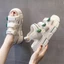 Giày sandal thể thao nữ, giày nhẹ nhàng xuân hè, giày La Mã đế dày đa năng, giày đi biển