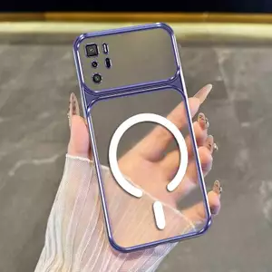 Ốp Lưng Cho Redmi Note 10 Pro Note 10 5G Note 10 4G Vỏ Điện Thoại Thẩm Mỹ Chống Sốc Trong Suốt Cao Cấp Có Cuộn Dây Từ Tính Miễn Phí Mới Cửa Sổ Lớn Silicon Mềm
