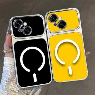 Ốp Lưng Cho Tecno Spark Go 1 Spark Go 1s Spark Go 2025 Màu Cao Cấp Mới Mẫu Lưng Silicon Mờ Cửa Sổ Lớn Vỏ Điện Thoại Thẩm Mỹ Vòng Hút Từ Tính Thiết Kế Mới