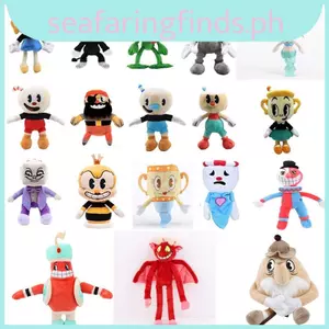 Cuphead Secreto Đồ Chơi Sang Trọng Quỷ Đỏ Búp Bê Nhồi Bông Halloween Trẻ Em Bé Xmas