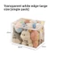 Dụng cụ sắp xếp lưu trữ Pvc hiện đại có thể gập lại với bề mặt chống nước cho phòng ngủ và phòng khách