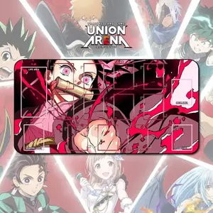 Playmat Demon Slayer Nezuko - TCG Union Arena Anime Game Magic Game Thảm Mousepad