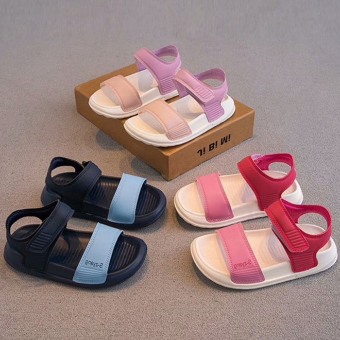 đôi sandal trẻ em, giày hè bé trai mùa hè, giày đế mềm bé gái cỡ trung và cỡ lớn đi biển cho bé