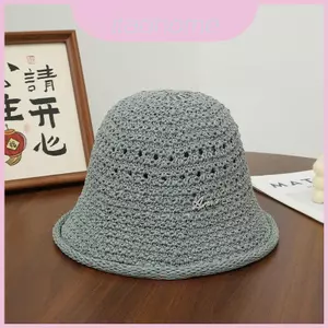 Mũ xô mùa hè sành điệu có tấm che nắng có thể thở và có thể gập lại tiện lợi để giải trí
