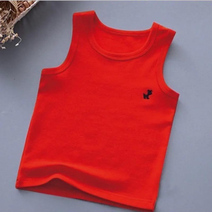 Áo vest trẻ em bốn mùa cotton lót bụng thoáng khí bảo vệ bụng cho bé gái và bé gái