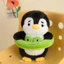 Nhân vật sang trọng Penguin có mũ cho trẻ em Thời gian chơi thoải mái vui nhộn và