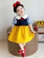 Đầm Bé Gái Mùa Hè Phong Cách Mới Trẻ Em Phong Cách Tay Ngắn Tuyết Trắng Váy Cotton Bé Gái Mùa Hè